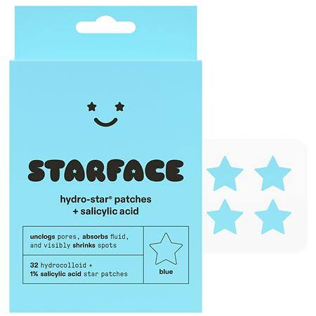 Starface  PARCHES DE ESPINILLAS HYDRO-STAR + ÁCIDO SALICILICO